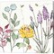 Honeybee Blossoms II by Anne Tavoletti 24" x 24" Canvas Wall Art